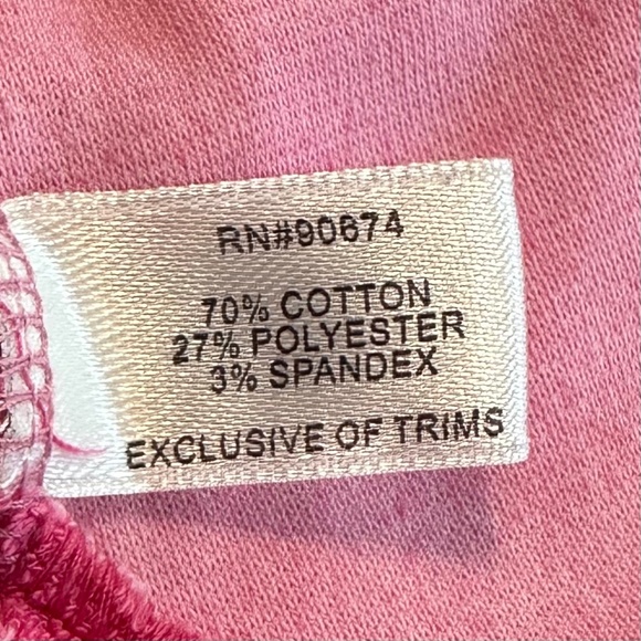 Boston Proper Pink Sparkle Terry Cloth Tunic/Dress - Picture 4 of 4